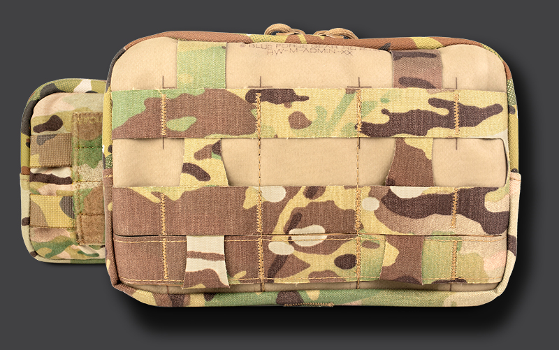 MOLLE Admin Pouch Back