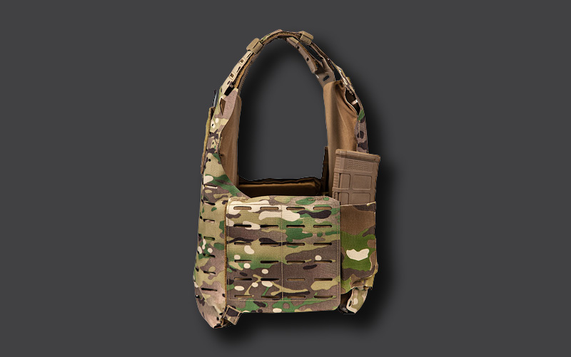 Side View of Plate carrier