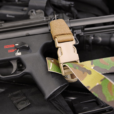 Sling Snap Hook Adapter on Eylet of Rifle