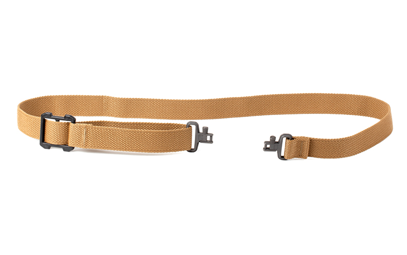Brown Hunting Sling with two swivel mounts