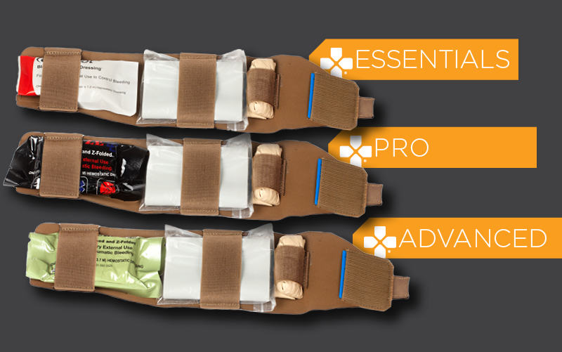 Micro Trauma Kit NOW! - NANO Medical Supplies in Essentials, PRO, and Advanced fills