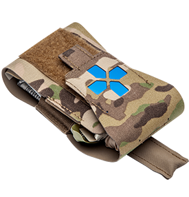 Micro Trauma Kit NOW! in multicam with blue reflector