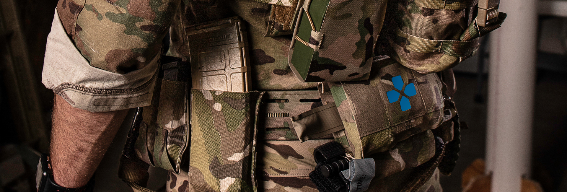 Tactical MOLLE Belt With Medical Supplies